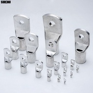 SIRENU 10Pcs Wire Nose Terminal Crimp 16-35mm2 SC16-6 SC25-6 SC35-6 Tinned Copper SC Type