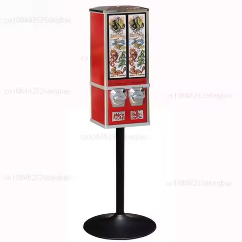 Tattoo sticker vending machine card vending machine commercial interactive activity small