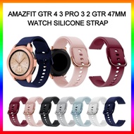 Amazfit Watch GTR 4 3 Pro 3 2 GTR 47MM Smart Watch Silicone Strap