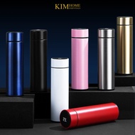 KIMHOME smart LED temperature display lid tumbler 500ml thermos bottle vacuum insulated flask tumble