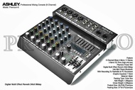 MIXER AUDIO ASHLEY 6 CHANNEL PREMIUM 6 PREMIUM6 ORIGINAL