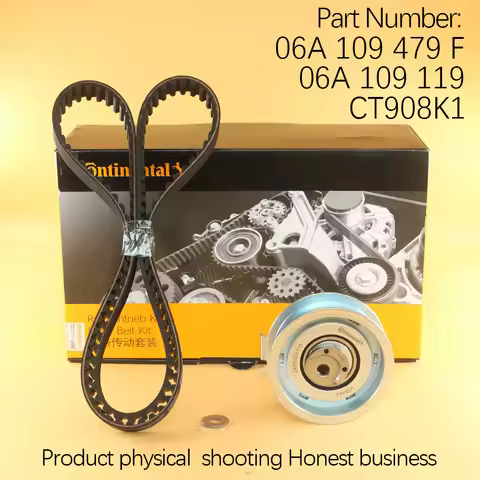 Timing Belt Tensioner Kit For Audi A4 B6 B7 A3 VW Caddy MK3 Bora Golf Jetta Mk5 MK6 Passat Polo 1.6 