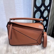 Loewe Puzzle Small 焦糖牛皮手提斜背包 近全新