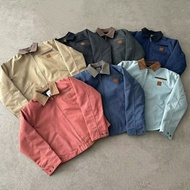 RKQD Carh'''t J97American Style Washed Short Wide Version Detroit Jacket Workwear Zipper cleanfit Co