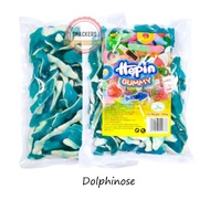 🔥Ready Stock🔥 1Kg Hepin Gummy Candy Campuran Perisa Buah Animasi & Rekaan Makanan 1Pek