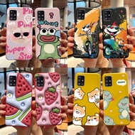 For Samsung Galaxy A51 A71 5G Case Matte Newest Cartoon Pattern Soft Silicone Cover for SamsungA51 A