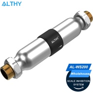 ALTHY AL-WS200 Whole House Water Descaler Scale Inhibition Softener System  Large Flow Anti Limescal