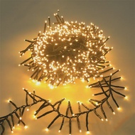 【Big-promotion】 LED Cluster Fairy Lights Outdoor Twinkle String for Wedding and Party Tree Decor