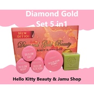 DG SET LAMA / DIAMOND GOLD SET  /DIAMOND GOLD SET SKINCARE 5 IN 1 / DG SKINCARE 5 IN 1 / 100% ORIGIN