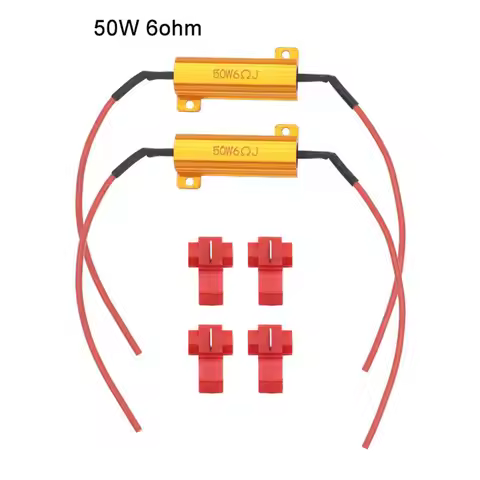 LED Error Wiring Resistance Interior Cable Wiring Fog Lamps Decode Headlight Load Resistor Turn Sign