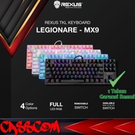 Rexus Mx9 Tkl Mechanical Gaming Keyboard Legionare Mx9 Tkl Rgb New