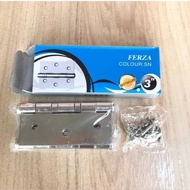 3" dim in inch Ferza Verza 7cm door hinges 1 pair (PTL)