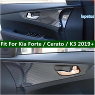 Inner Door Pull Handle Bowl Decoration Panel Protector Cover Trim Fit For Kia Forte / Cerato / K3 20