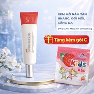 Afahu 3WB Anti Melanin Whitening Cream - moisturizing, reducing dark spots, Anti-aging