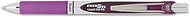 Pentel Bl77v Energel Rtx Retractable Liquid Gel Pen.7Mm, Black/Gray Barrel, Violet Ink, 1 Each