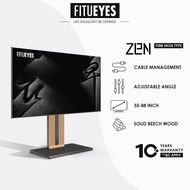 FITUEYES Zen TV Stand FT88 HIGH TYPE | 55-88 Inch