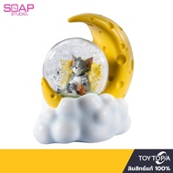 Tom and Jerry Cheese Moon Snow Globe by Soap Studio CA301