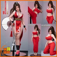 (已截單) [預訂-2026年Q4] ⭐現時點實體店⭐[訂金$500/尾數$4850] SGD Studio FG Studio FG-007 不知火舞 1/3 60cm 紅衣戰鬥女孩 全矽膠 可動人