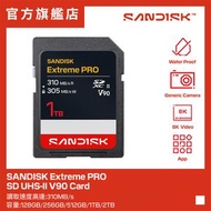 SANDISK Extreme PRO SD UHS-II V90 記憶卡 - 1 TB（SDSDXDE-1T00-GN4IN）