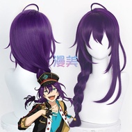 Misscoo Game ES Ensemble Stars Ayase Mayoi Cosplay Wig Purple Long Heat Resistant Synthetic Hair
