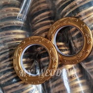 25/50pcs Curtain Ring Curtain Eyelet with/ without Nano Ring Langsir Smooth Quiet Cincin Langsir