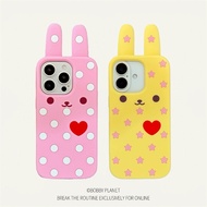 Bobby Planet 3D Bunny Ear Silicone Phone Case Rabbit