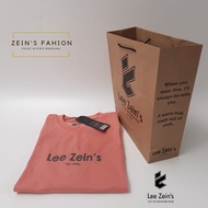 Lee Zein's T-shirt Terra Cotta Combed 24s and 30s Size M - XXL Short sleeve LZ.P06
