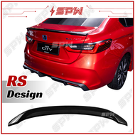 Honda City SEDAN (2020-2024) RS / M4 Spoiler Lip Rear Spoiler ABS Ducktail Trunk Spoiler Duck Tail L