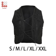 [Shiwaki3] Hydration Vest Multi Pockets Adjustable Running Vest 12L Capacity Water Vest Waterproof R