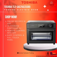 Toshiba TL2-SAC25GZC(GR) 27L Smart AirFryer Oven – 13 Cook Modes, Grill, Bake, App-Controlled