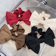 Large silk bow hair tie, satin bow hair tie, lady bow hair clip 46C