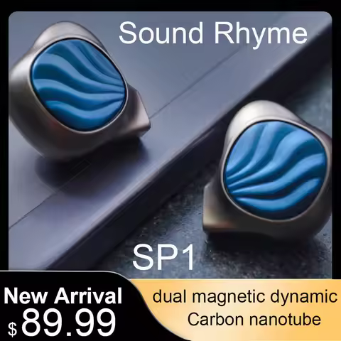 Sound Rhyme SP1 In-Ear HiFi Earphones 1 Dynamic Drive Semi-open Acoustic Design 0.78mm 2Pin 3.5/4.4m