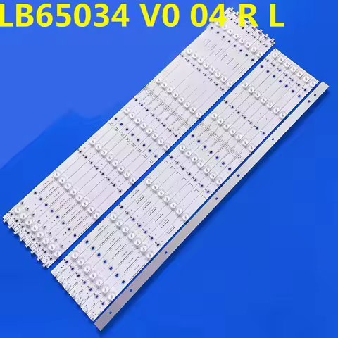16PCS LED Strip LB65034 V0 04 CEJJ-LB650Z-14S1P-M2835-A-3 For 65 TV 65BDL3000Q/00 65BDL3000Q00 LE65U