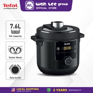 TEFAL CY7778 Turbo Cuisine Maxi Multicooker 7.6L | Pressure Cooker Multi Cooker Food Steamer Slow Co