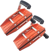 2PCS Carrying Clamps Double Handed Lifing Tools for Granite Stone Quartz Worktops Slabs Marble with 
