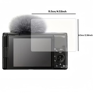 3 Pack Sony ZV-E10/ZV-1/ZV-1M2/ZVE10 Screen Protector 9H Hardness 0.3mm Thick Tempered Glass, -Scrat