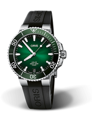 Oris Aquis Date Calibre 400 สีเขียว 41.5mm Avid Time โอริส ของแท้ ประกันศูนย์