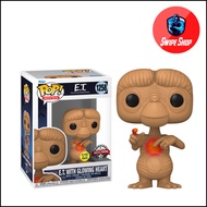 Funko Pop E.T. with Glowing Heart ET The Extra Terrestrial Glow Exclusive