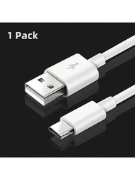 12w,usb-a轉usb-c,2.4a,適用於iphone 12/11/pro/max/xs/xr/x/8,ipad Pro,samsung Galaxy S21/s10/s9/plus,白色