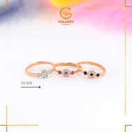 Dougsy Gold 6K and 8K Gold Rings MediumRing CK529 fashion gallery