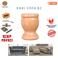 WOODENESIA Kaki springbed kursi sofa spring bed divan dipan kayu