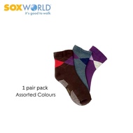 SOXWORLD Ladies Widen Cuff Sock With Anti-Slip (1 Pair) 12-8181