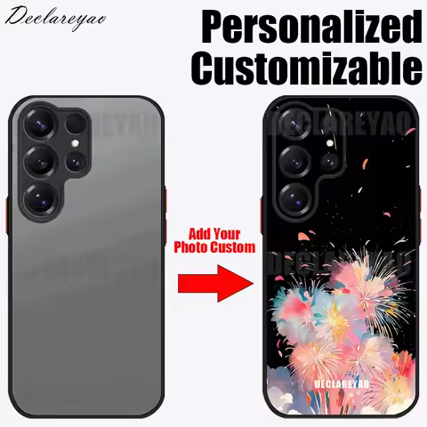 Personalized DIY Customized Photo Matte Soft Edge Coque For Samsung Galaxy A01 Core A02 A02S M02 M02
