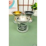 Ashtray cup, glass ashtray, smokeless ashtray, dust-free ashtray, luxury ashtray, ashtray, living ro