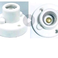ceramic receptacle /bulb socket :E27, E14, E12, E10, rubberized socket E12 (pig tail) available