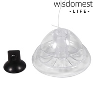 WISDOMEST Snail Trap, Transparent Box  Design Aquarium Snail Trap, Accessories Plastic Fishing Line 
