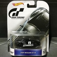 Hot Wheels Nissan GT-R Gran Turismo 2009 Retro Entertainment Rubber Tires