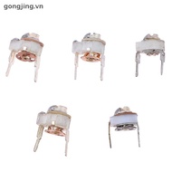 gongjing 5PCS 5MM Ceramic Trimmer Capacit Adjustable Capacitor Trimmer Variable Ceramic Capacitor 3P