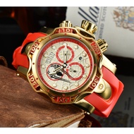 Fashion Business Trends Men INVICTA Market Designer 6 Pins Three Eyes Multifunctional Quartz Watch
