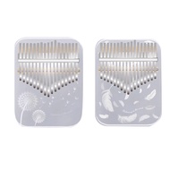 Kalimba 17 Key Professional Thumb Piano Acrylic Kalimba Thumb Piano Keyboard Musical Instrument